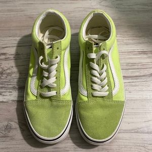 Lime Green Old Skool Vans